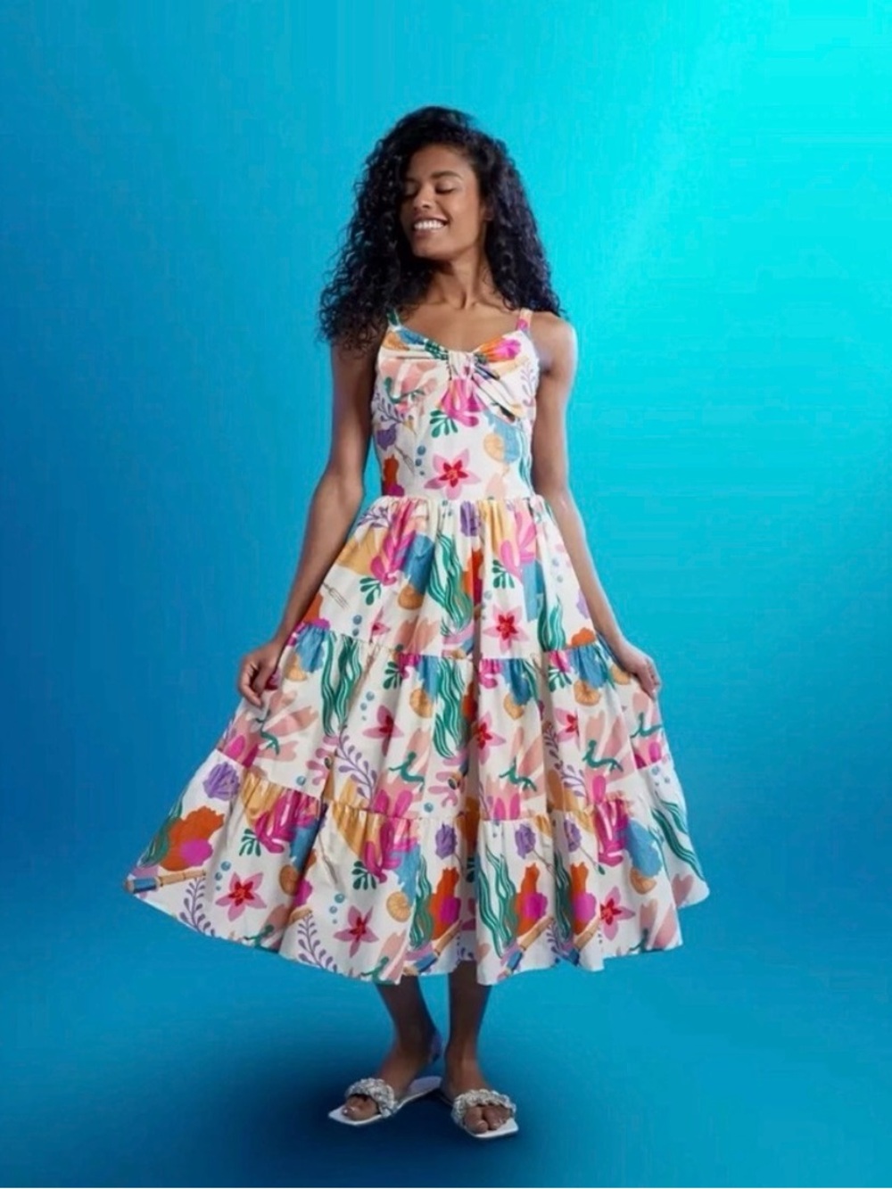 Disney Dress Shop Large The Little Mermaid Live Action Dress EUC